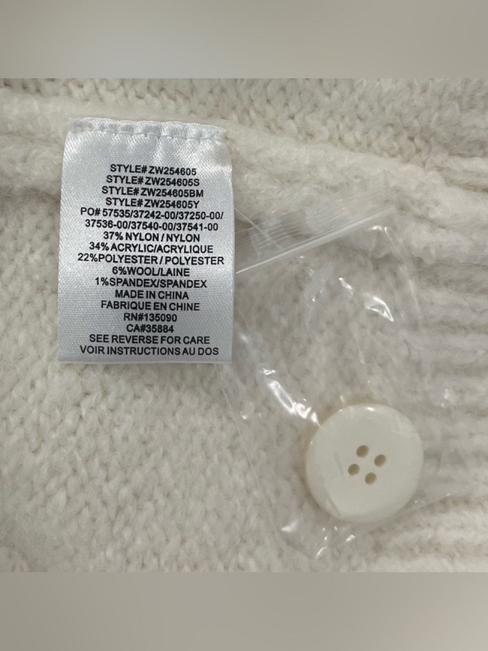 Z SUPPLY Cardigan Sweater, Size XS - Picture 4 of 5
